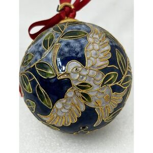 Christopher Radko Christmas Ornament Bird Dove Bluel 3" Holiday‎ Xmas - No Box